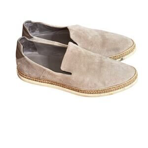 VINCE Women’s Taupe Suede Leather Sneaker Size 6